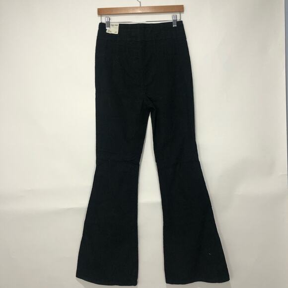 We The Free Womens Jayde High Rise Flare Jeans Black Size 29 - Picture 5 of 8
